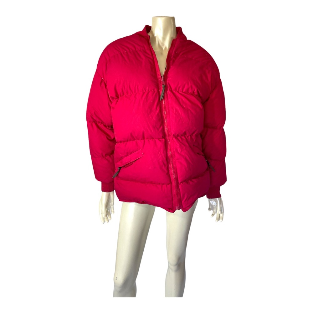 Women's Red Puffer Jacket